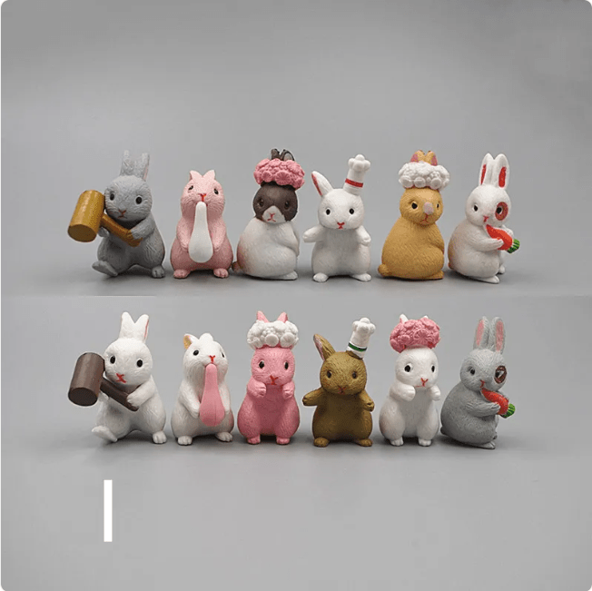 Mini Resin Animal Figurines – DIY Micro-Landscape Decor - Lifestyle Haven