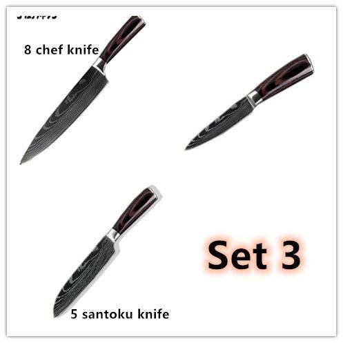 Carpenter's Special Set 6-piece Set 8-piece Set Knife Chef Knife Kitchen Knife Cooking - Lifestyle Haven