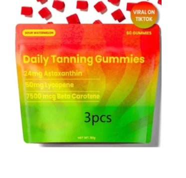 Sun Tanning Soft Gummies (60 Tablets) - Lifestyle Haven