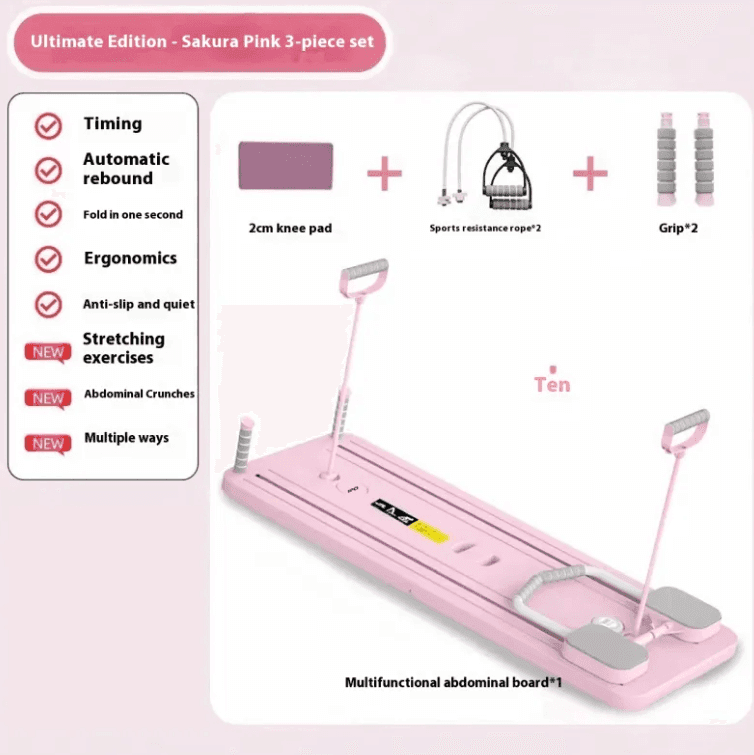Household Abdominal Wheel Fitness Board - Lifestyle Haven