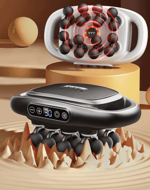 Deep Tissue Muscle Massage Gun, 8/16 Heads - Lifestyle Haven