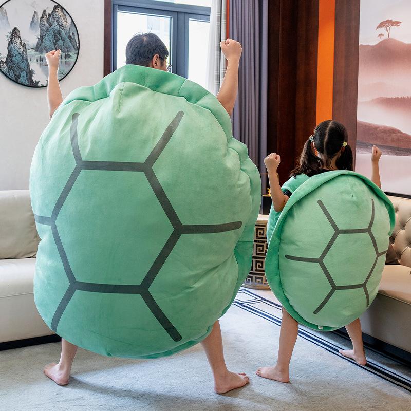 Green Wearable Turtle Shell Pillows - Lifestyle Haven