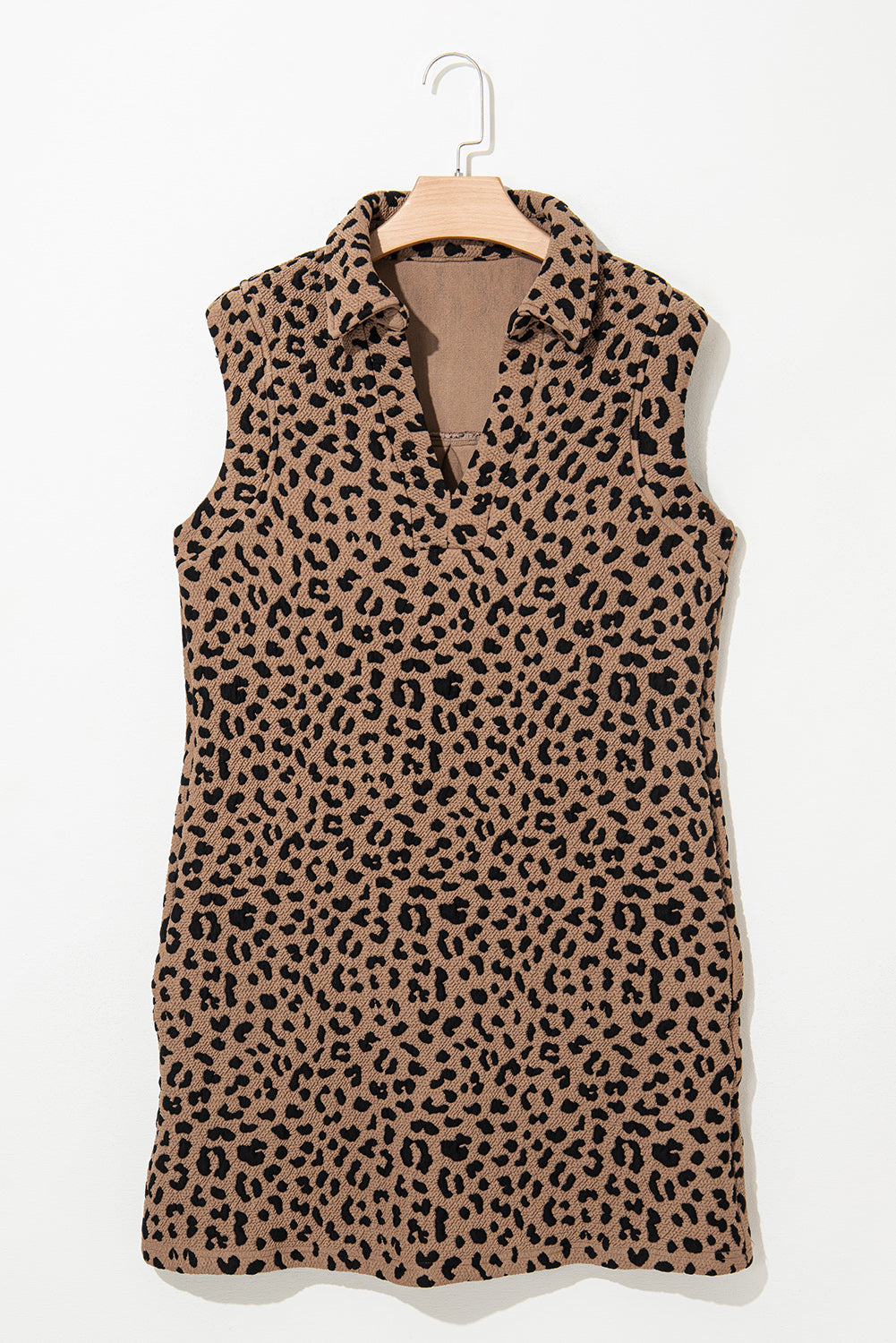 Luxury Summer Leopard Sleeveless Mini Dress Chic & Stylish Print Elegant Dress For Women by Stevvex