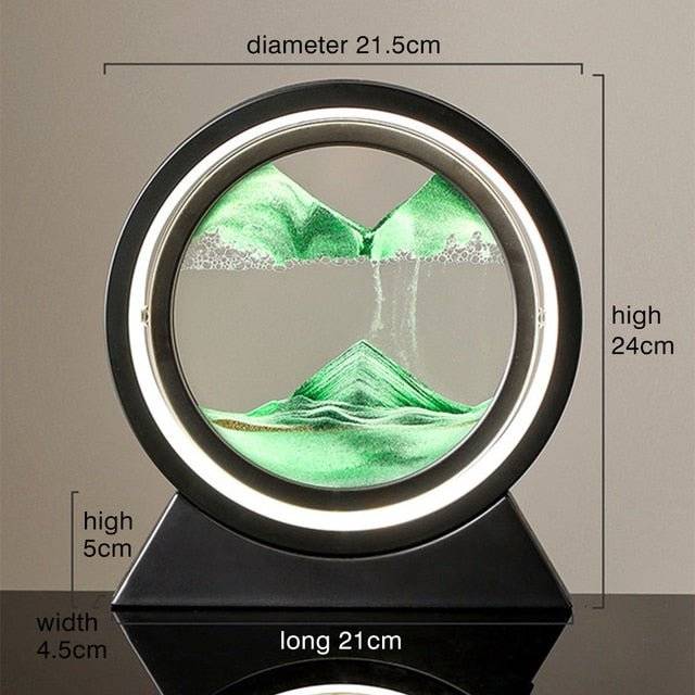 Moving Sand Art Landscape Table Lamp - Lifestyle Haven