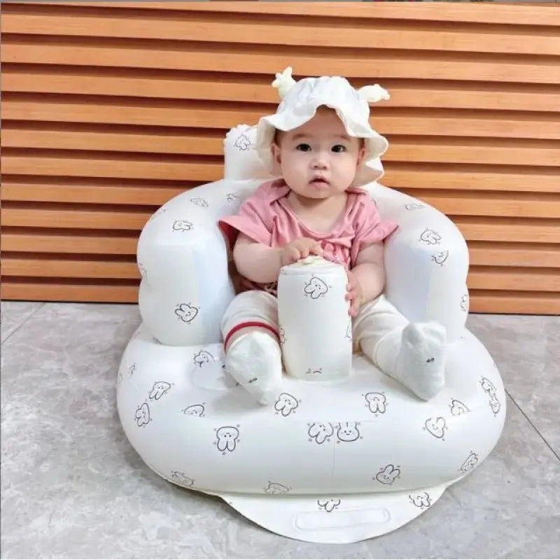 Inflatable Baby Chair for Dining & Bath - Lifestyle Haven