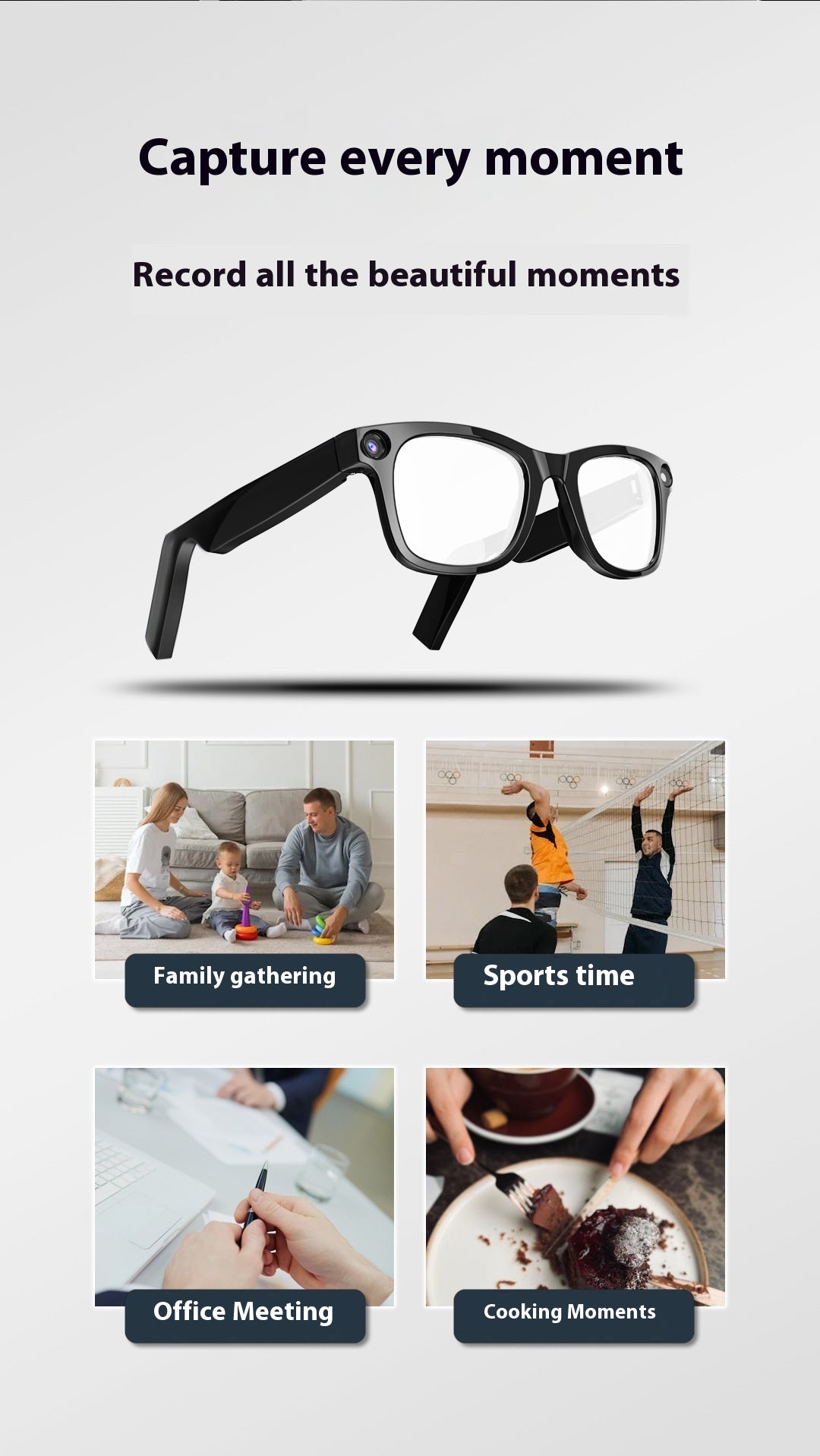 AI Camera Smart Glasses - Lifestyle Haven