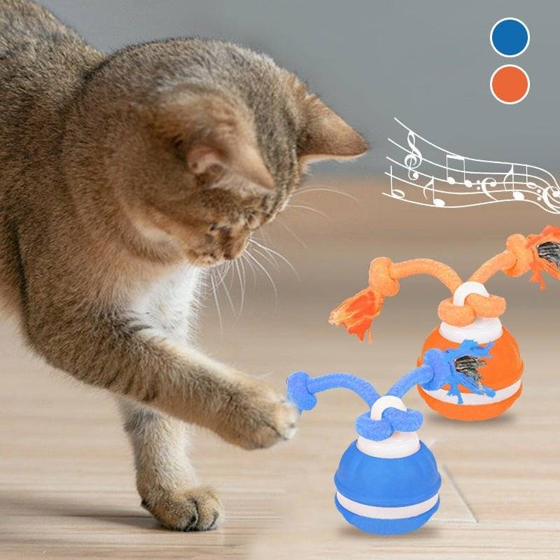 Interactive Pet Rolling Ball Toy USB Rechargeable - Lifestyle Haven