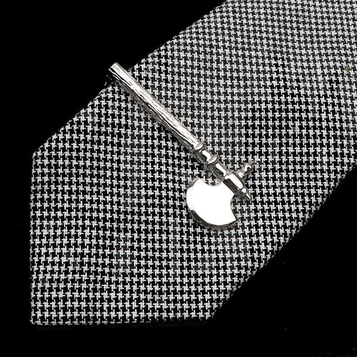 1 Piece Stainless Tie Clips Scissors Owl Shaped Unique Simple Tie Clip For Men Vintage Tie Bar Clip Men's Daily Tie Clip Accessories Stainless Steel Fashion Business Necktie Clips Elegant Mens Gift by Stevvex