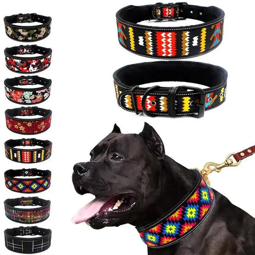 10 Colors Reflective Puppy Big Dog Collar With Buckle Adjustable Pet Collar For Small Medium Large Dogs Leash Dog Chain Dog Collar for Cats Puppy Pets Small Medium Dogs Soft and Comfortable Neck Leash by Stevvex