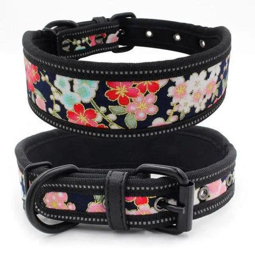 10 Colors Reflective Puppy Big Dog Collar With Buckle Adjustable Pet Collar For Small Medium Large Dogs Leash Dog Chain Dog Collar for Cats Puppy Pets Small Medium Dogs Soft and Comfortable Neck Leash by Stevvex