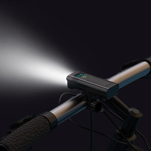10000mAh Bicycle Front Light Bicycle 8 LED Front Bike Light Headlight Bike Accessories USB Rechargeable Bicycle Headlight With IP65 Waterproof Lighting Modes Bicycle Light Fits For Bike All Road Bicycle by Stevvex
