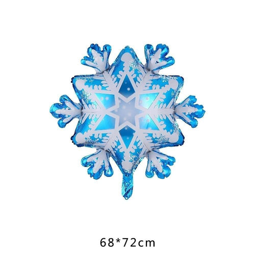 104pcs Snowflake Ice Snow Metal Balloon For Birthday Party Decor Baby Showers Winter Themed Balloons For Party Wedding and Birthday Boy Party Ballons by Stevvex