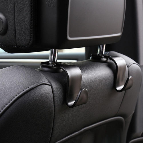 1/2/4Pcs Universal Car Seat Hook Rear Interior Portable Hanging Bag Holder Storage Bag Wallet Cloth Decorative Universal Car Seat Back Hook Car Accessories Interior Portable Hanger Holder Storage Universal Multifunctional Car Vehicle Ornaments Storage by Stevvex