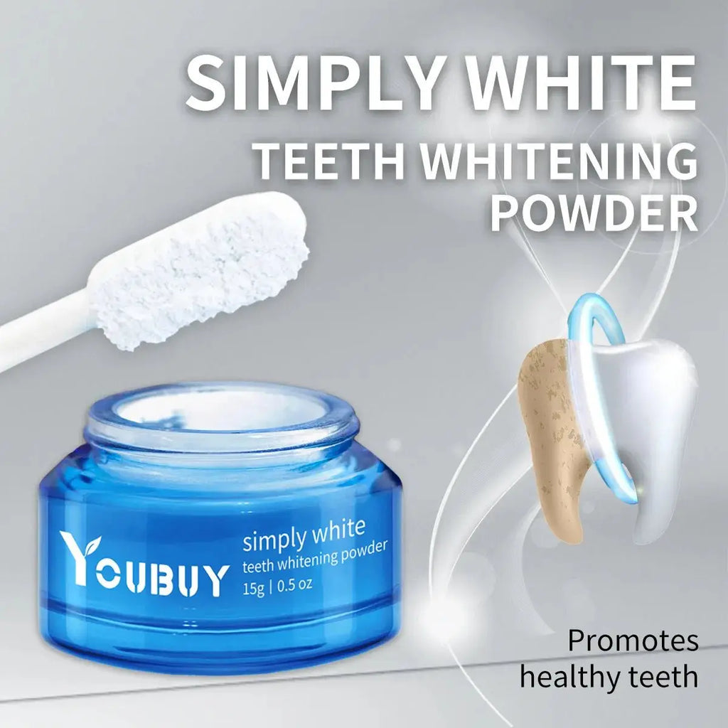 YOUBUY Teeth Whitening Brightening Powder - Lifestyle Haven