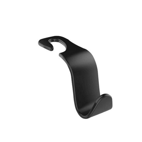1/2pcs Universal Car Seat Back Hook Bag Hanger Car Accessories Interior Car Vehicle Headrest Hooks Portable Holder Storage for Car Purse Cloth Decoration Durable Back Seat Hangers with Easy Install Design Portable Organizer Holder for Handbag Purse Cloth by Stevvex