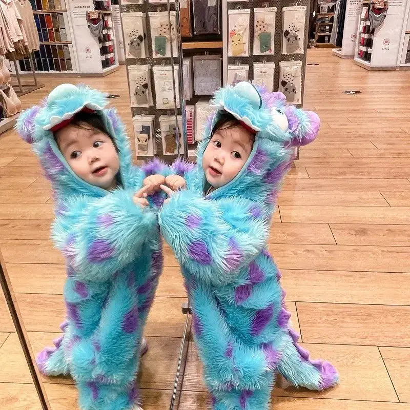 Cute Animal Baby Jumpsuit With Hooded Zipper - Lifestyle Haven