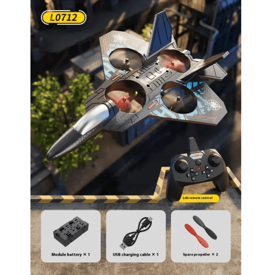 Lightweight Foam RC Fighter Jet for Kids - Lifestyle Haven