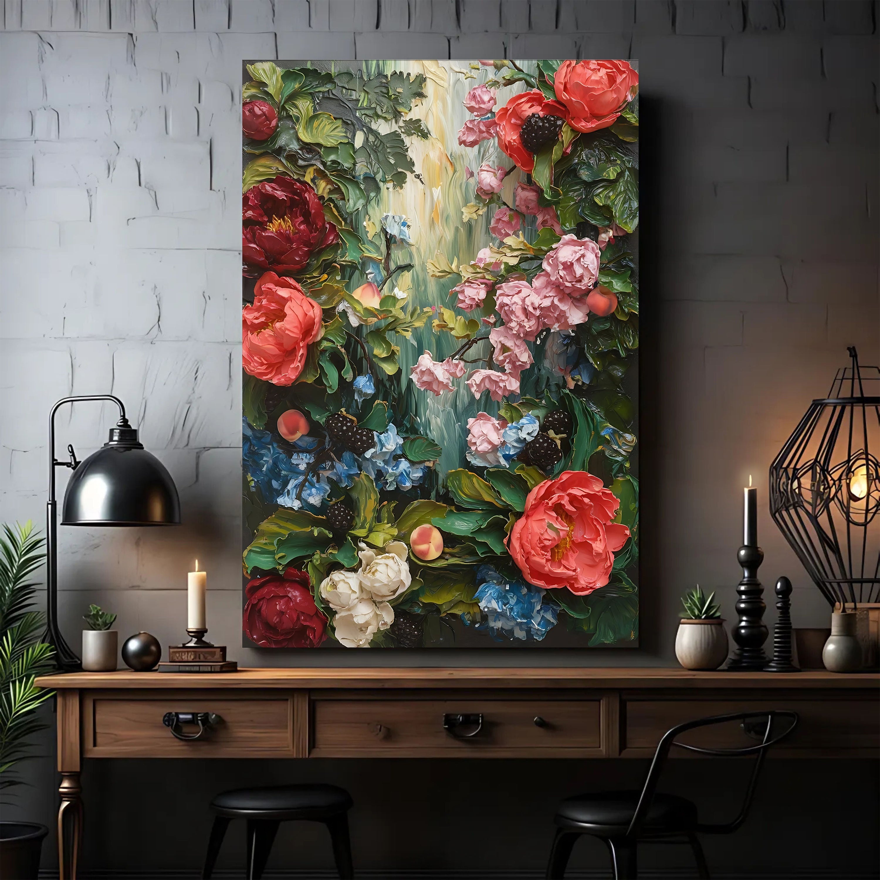 Garden Floral Wall Art