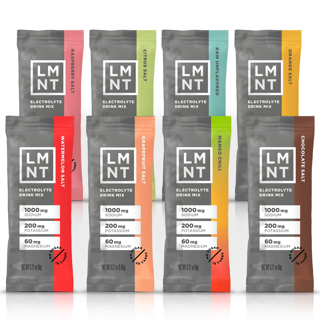 LMNT Keto Electrolyte Powder Packets | Paleo Hydration Drink Mix | No Sugar No Artificial Ingredients | Sample Pack| 8 Stick Packs - Lifestyle Haven
