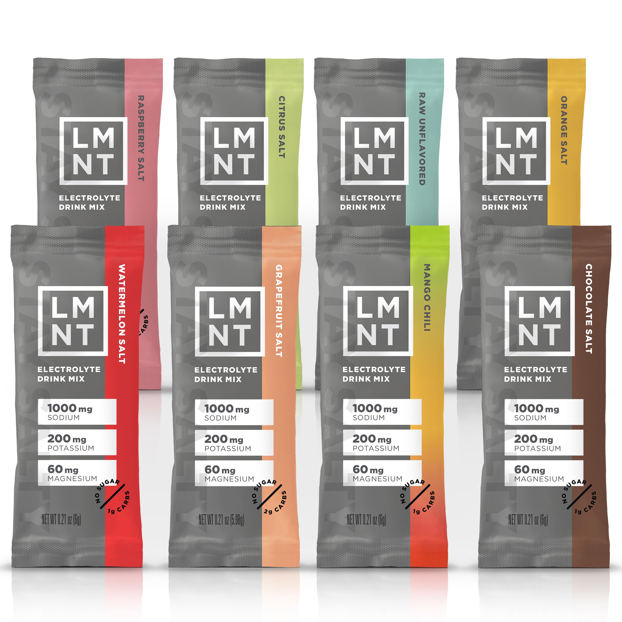 LMNT Keto Electrolyte Powder Packets | Paleo Hydration Drink Mix | No Sugar No Artificial Ingredients | Sample Pack| 8 Stick Packs - Lifestyle Haven