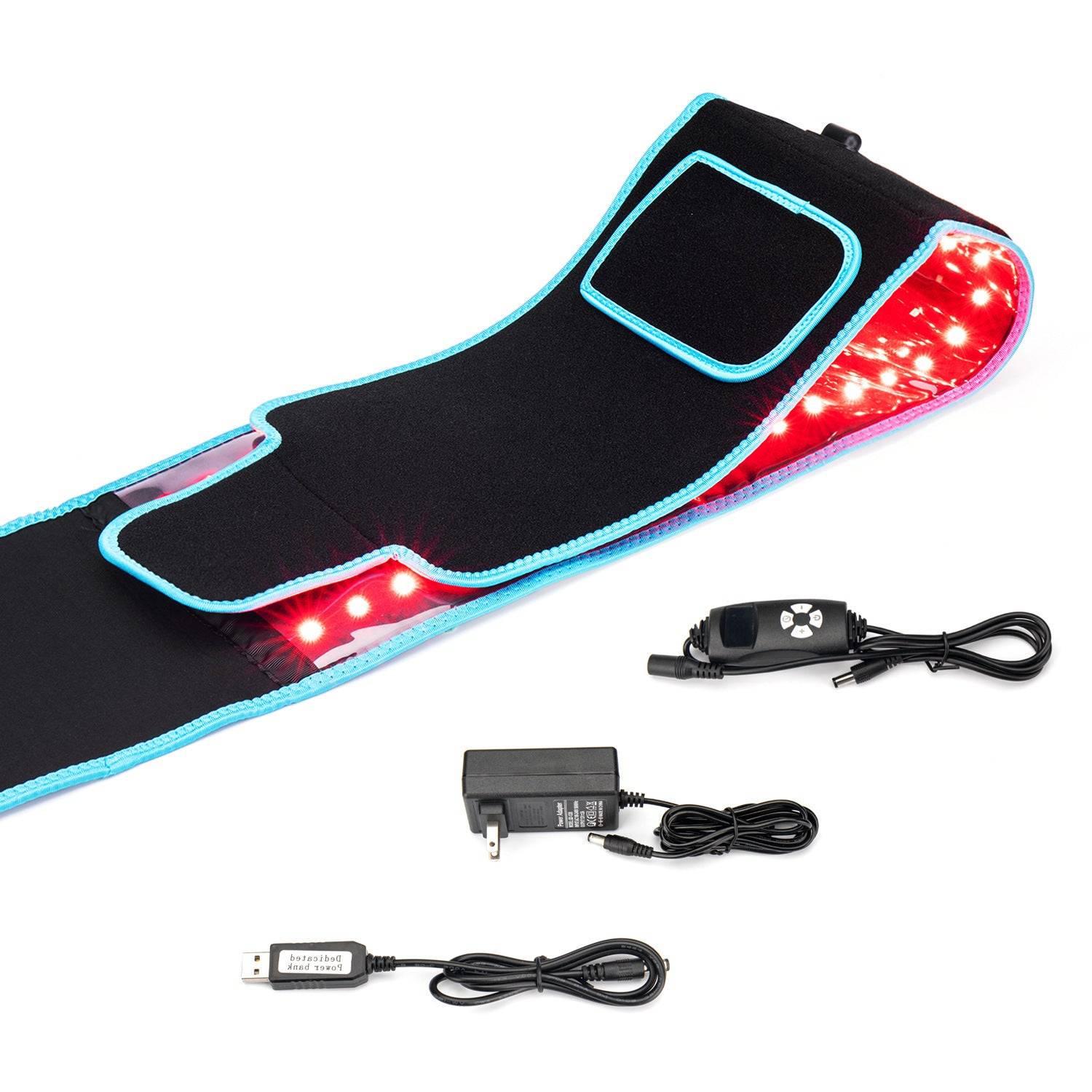 Long Wave Red Light Therapy Heating Waist Belt - Lifestyle Haven