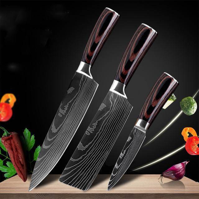 Carpenter's Special Set 6-piece Set 8-piece Set Knife Chef Knife Kitchen Knife Cooking - Lifestyle Haven
