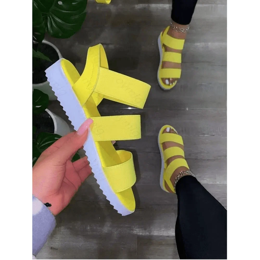 2021 Fashion Women Sandals New Elegant Comfortable Design Womens Flat Open Toe Sandals