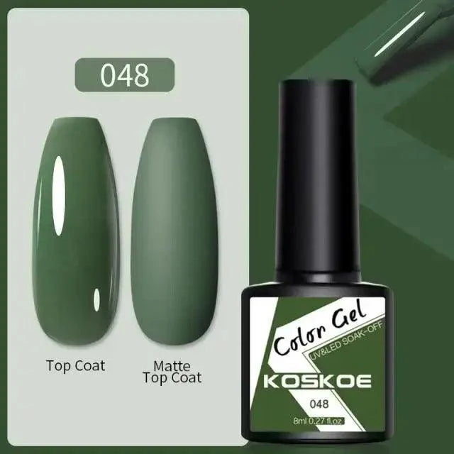 Spring Summer Nail Gel Polish Colorful UV LED Diamond Stylish Glossy and Matte Fashion Design For Womens