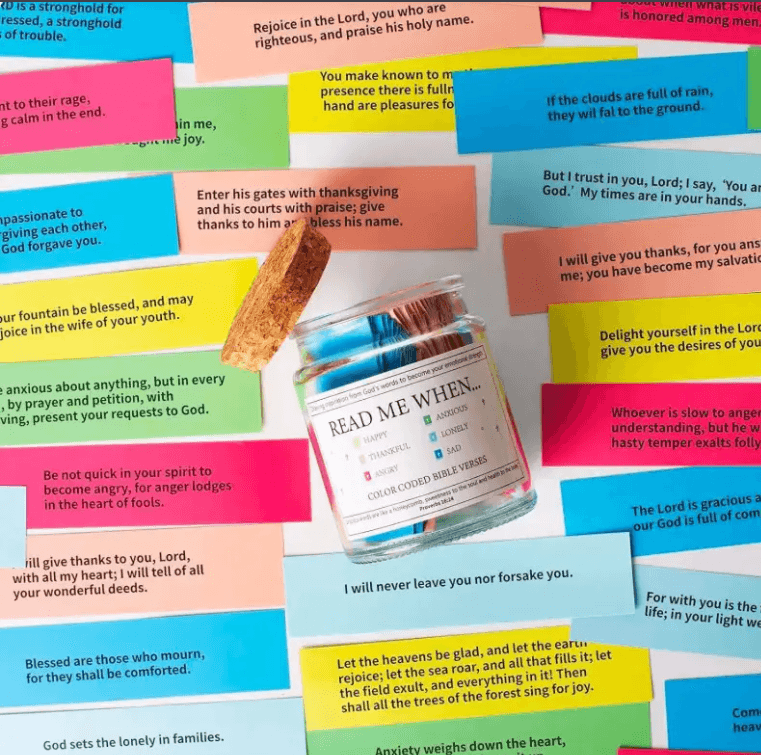 Bible Verses In A Jar - Lifestyle Haven
