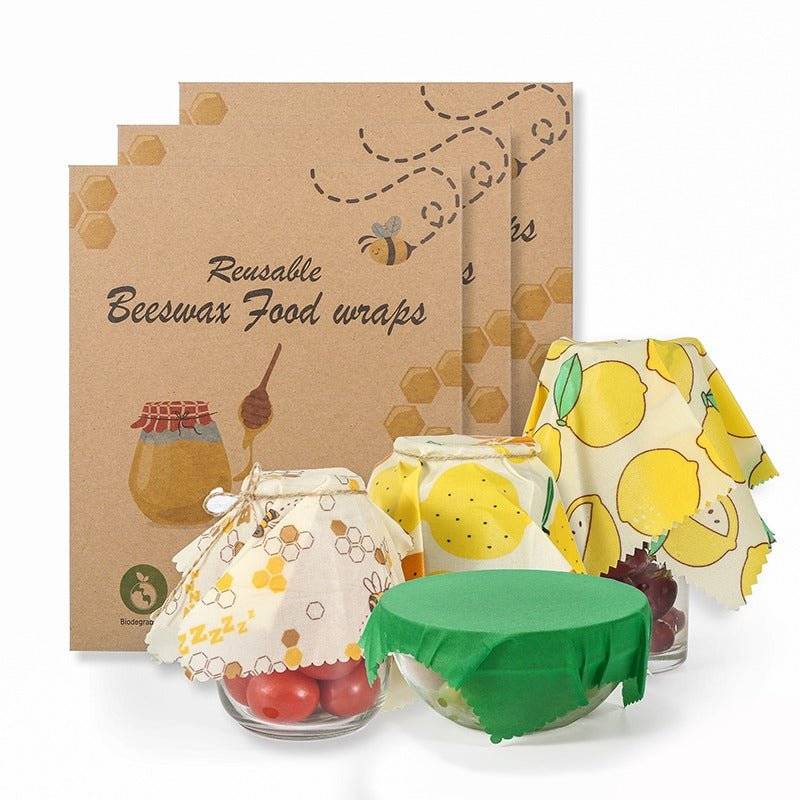 Cotton Beeswax Fresh-Keeping Cloth - Lifestyle Haven
