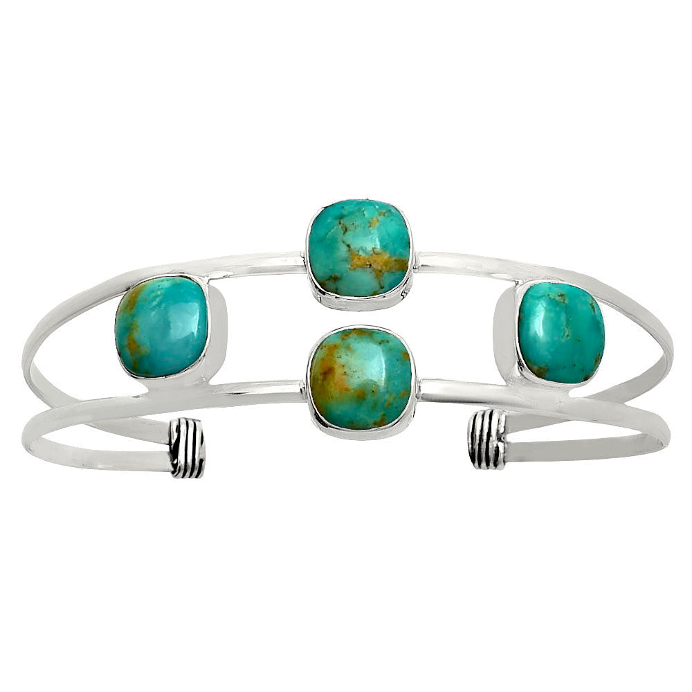 Premium Quality Turquoise Nevada Aztec Mt Cuff Bangle Bracelet B-1047 27-EB10170