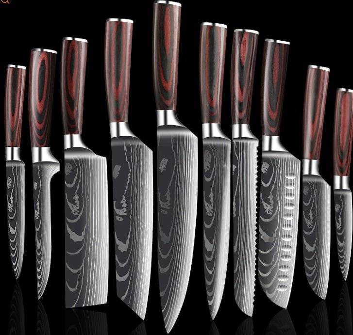 Carpenter's Special Set 6-piece Set 8-piece Set Knife Chef Knife Kitchen Knife Cooking - Lifestyle Haven