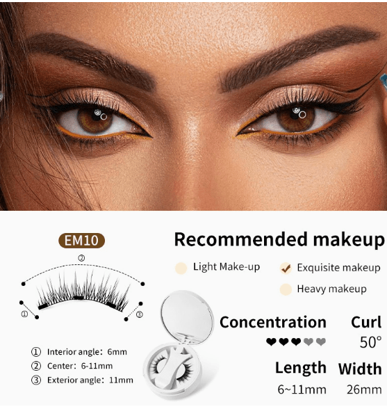 Magnetic Eyelashes Set - Lifestyle Haven