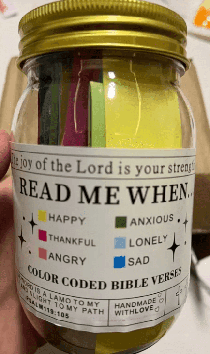 Bible Verses In A Jar - Lifestyle Haven