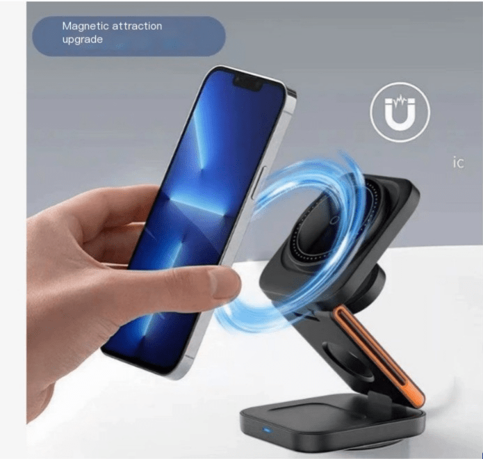 3-in-1 Folding Wireless Charger - Lifestyle Haven