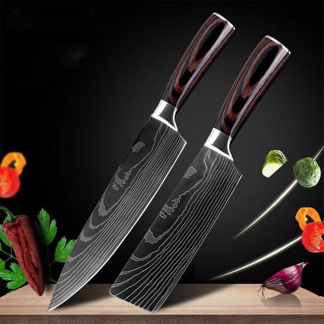Carpenter's Special Set 6-piece Set 8-piece Set Knife Chef Knife Kitchen Knife Cooking - Lifestyle Haven