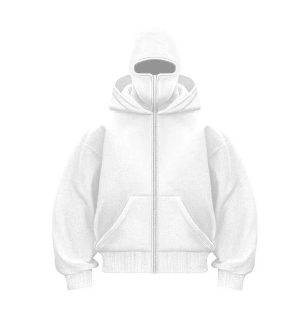 Men's Hooded Zip-Up Baseball Jacket - Lifestyle Haven