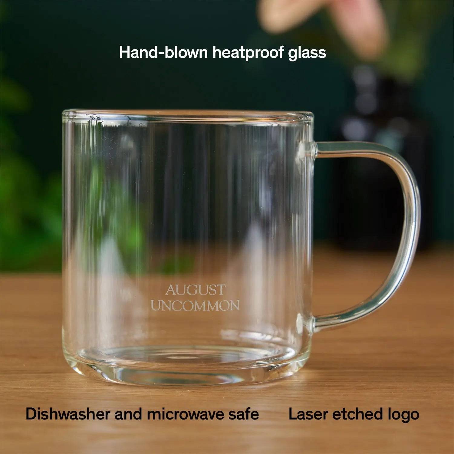 Glass Mug - Clear Elegance