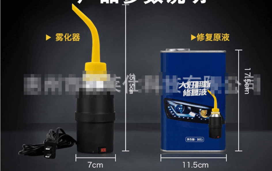Headlight Restoration Kit - Repair Fluid and Tools - Lifestyle Haven