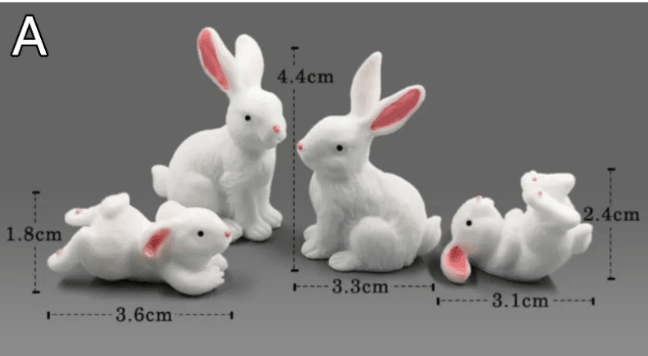 Mini Resin Animal Figurines – DIY Micro-Landscape Decor - Lifestyle Haven