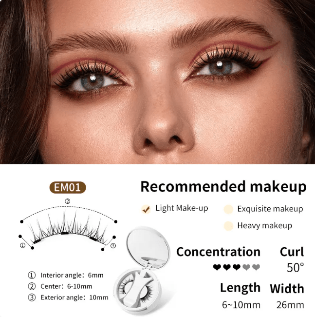 Magnetic Eyelashes Set - Lifestyle Haven