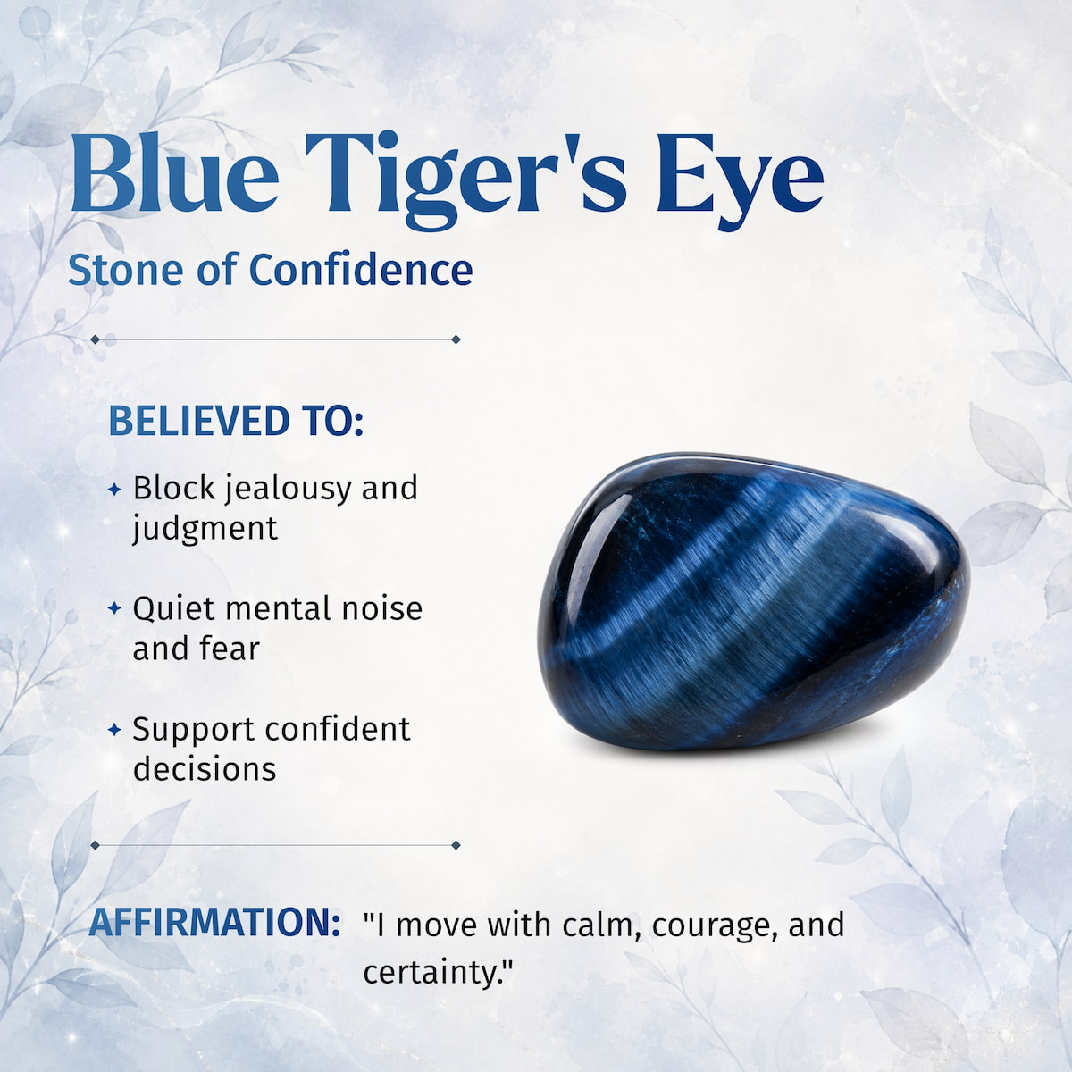 Blue Tiger’s Eye Bracelet