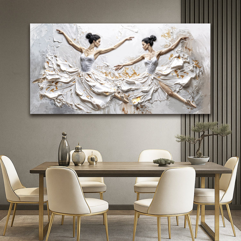Modern Ethereal Dancers Wall Art
