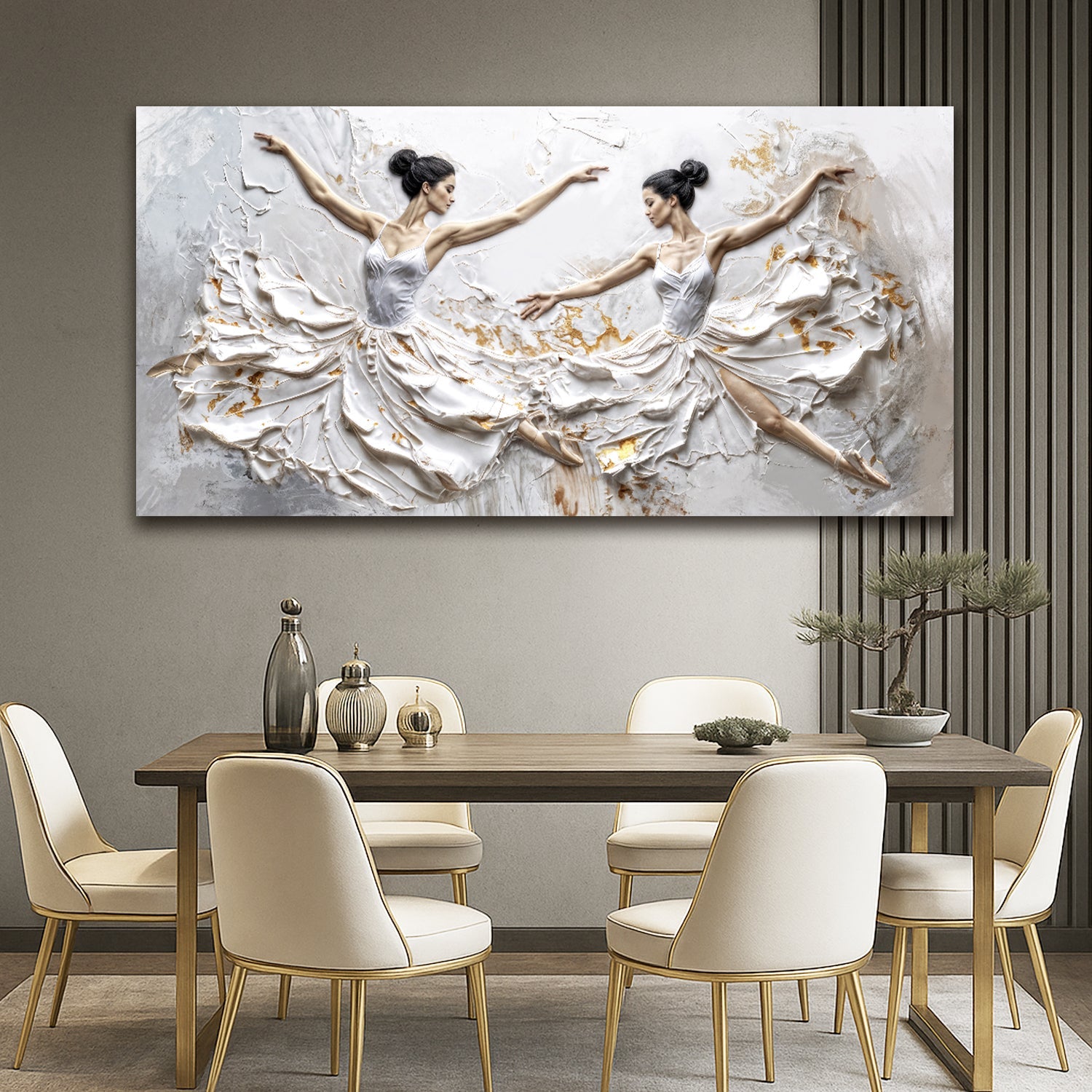 Modern Ethereal Dancers Wall Art