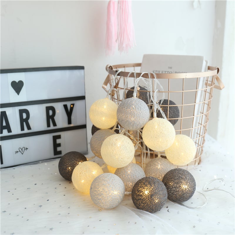 LED Cotton Thread Starry Lanterns - Lifestyle Haven