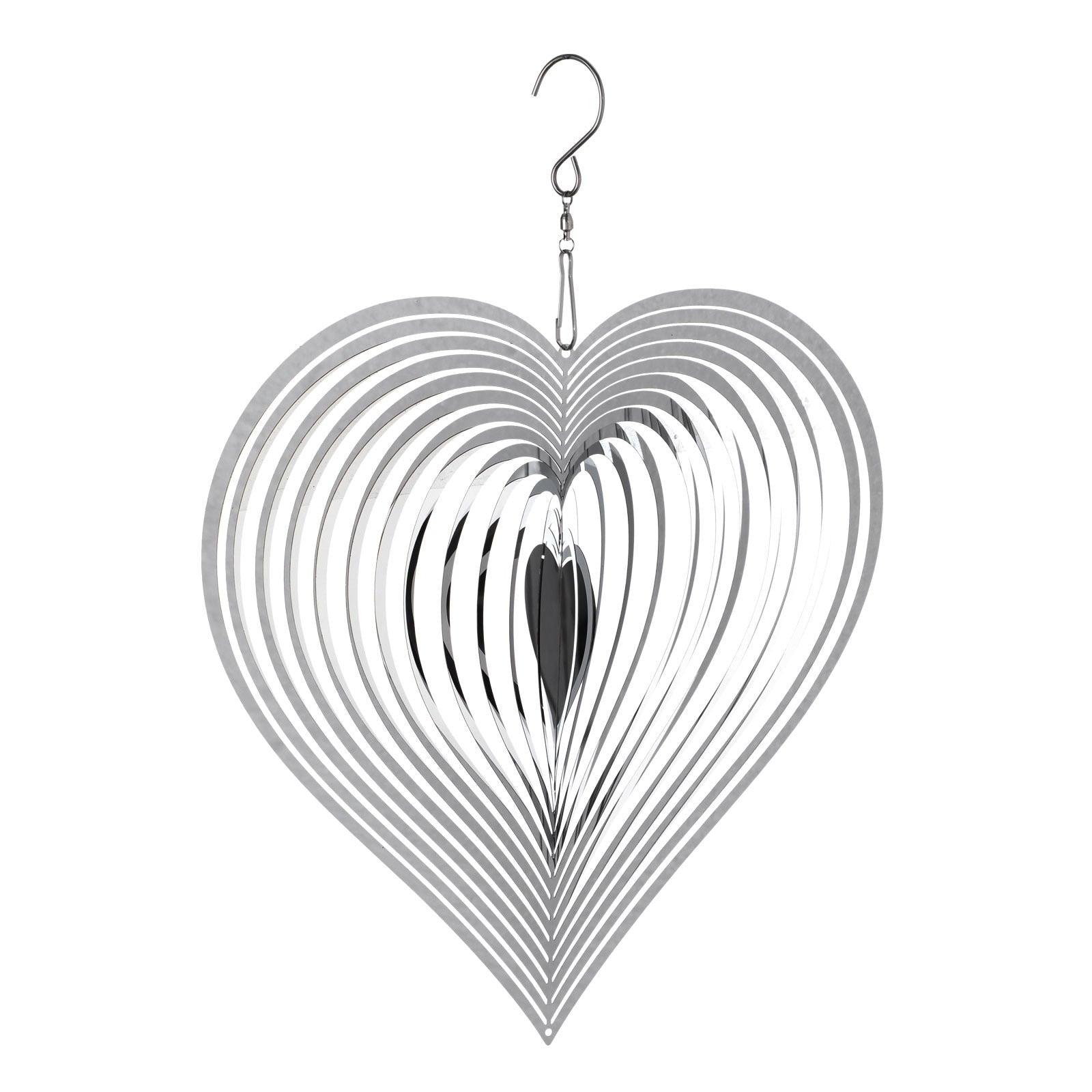 3D Drop-shaped Rotating Wind Spinner Outdoor Metal Sculptures Flowing Stainless Steel Wind Chimes Flowing-Light Effect Design Home Garden Decoration Outdoor Hanging Decor Gift Wind Spinners Mirrored Patio Wind Chime Yard Decor