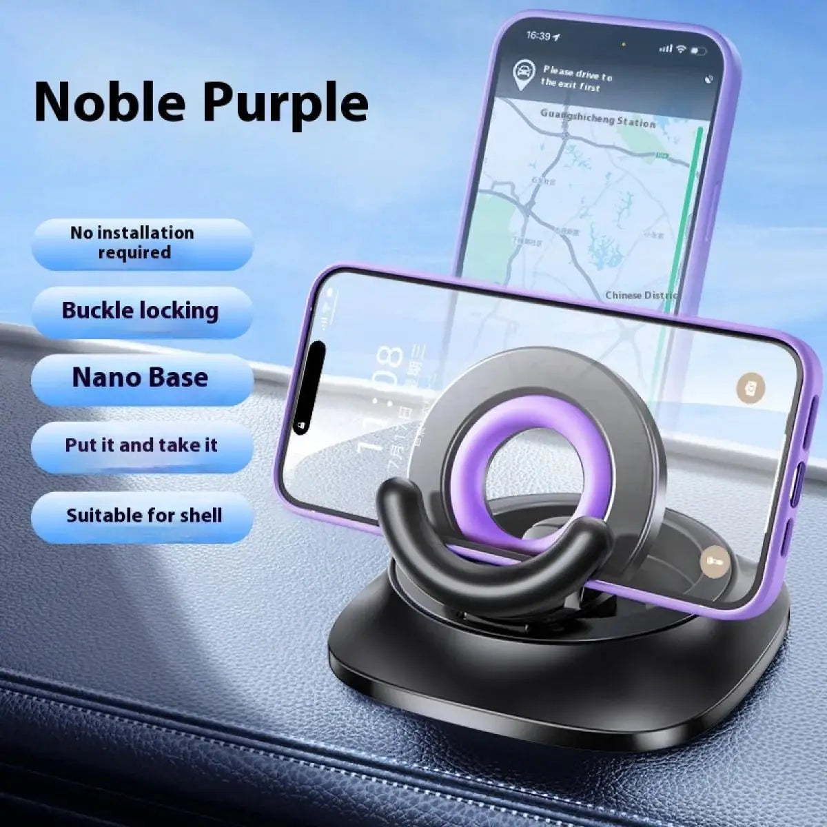 Adjustable Car Mount Magnetic Phone Holder - Lifestyle Haven