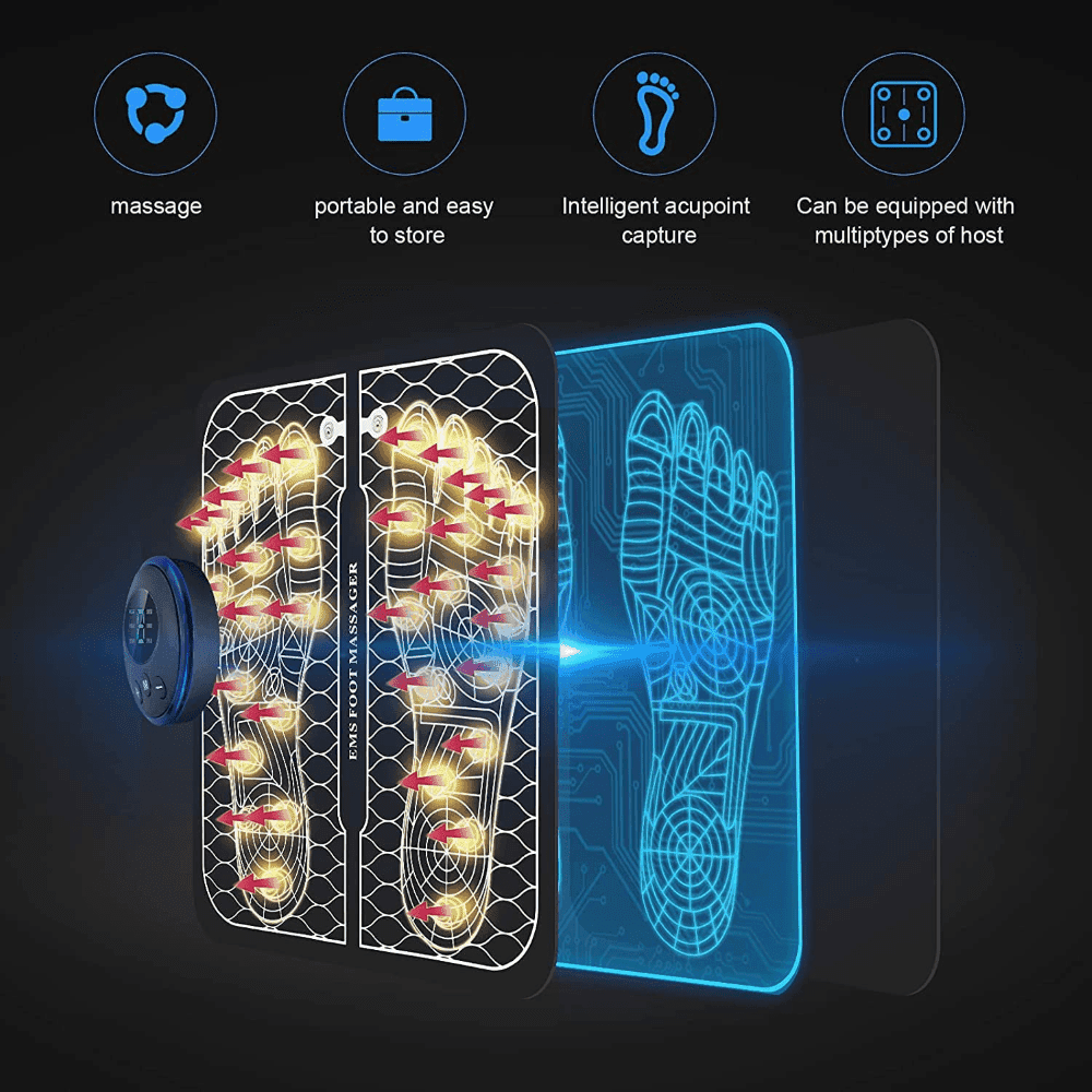 Rechargeable Foot Massage Pad - Lifestyle Haven