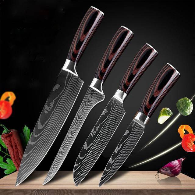 Carpenter's Special Set 6-piece Set 8-piece Set Knife Chef Knife Kitchen Knife Cooking - Lifestyle Haven