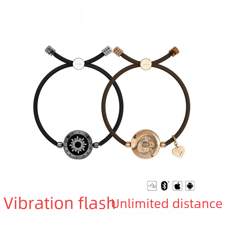 Totwoo Smart Bracelet with Flash & Vibration for Couples - Lifestyle Haven